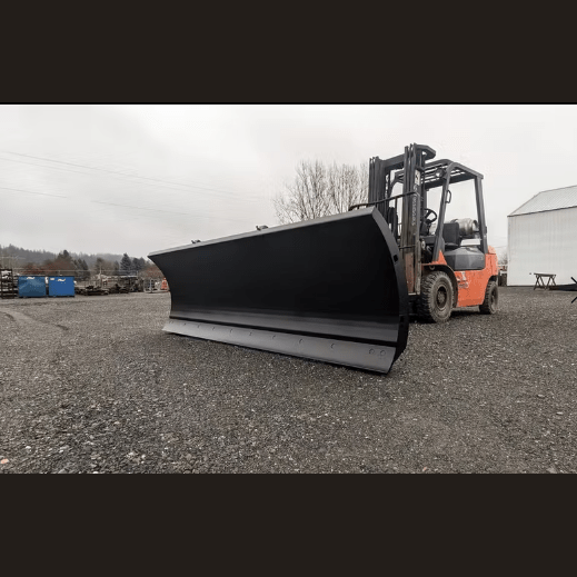 ANBO Snow Blade 150 For Skid Steers and Tractors - ANBO Manufacturing - Beacon Attachments