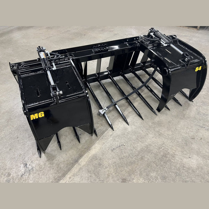 Stinger Attachments Manure Spear Grapple Bucket (MSG) For Skid Steers - Stinger Attachments - Beacon Attachments