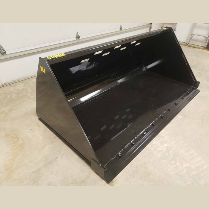 Stinger Attachments Snow Bucket For Skid Steers - Stinger Attachments - Beacon Attachments