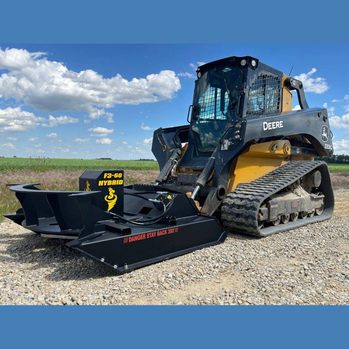 Stinger Attachments Twister F3 Hybrid Brush Cutter For Skid Steers - Stinger Attachments - Beacon Attachments