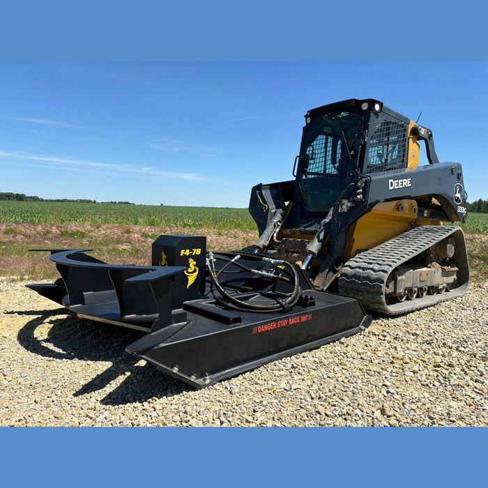 Stinger Attachments Twister F4 Brush Cutter For Skid Steers - Stinger Attachments - Beacon Attachments