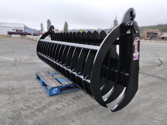 ANBO Grapple Rake 200 For Skid Steers and Tractors