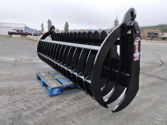 ANBO Grapple Rake 180 For Skid Steers and Tractors