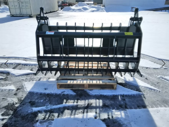 ANBO Grapple Rake 160 High Capacity For Skid Steers and Tractors