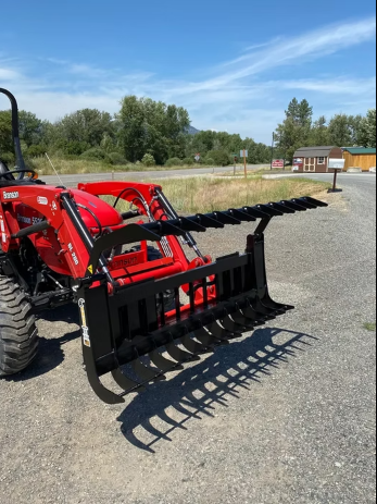 ANBO Grapple Rake Sub-Compact For Compact Tractors