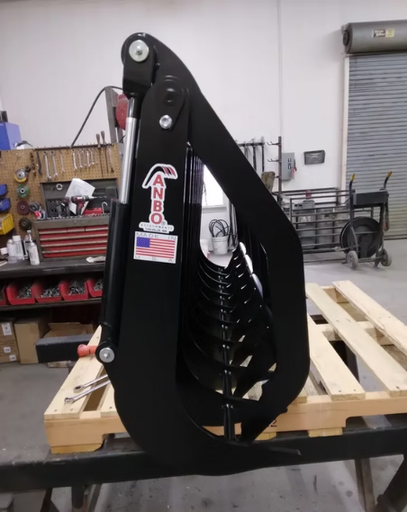ANBO Grapple Rake 60 For Skid Steers and Tractors