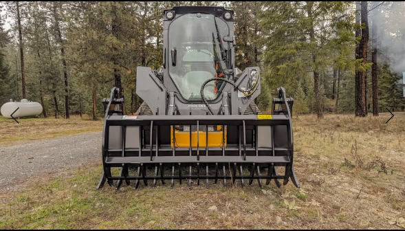 ANBO Grapple Rake 120 For Skid Steers and Tractors