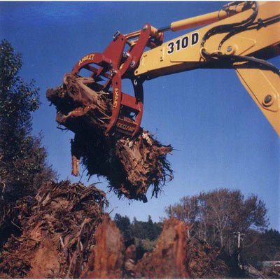 Amulet Hoemate Rake For Excavators and Backhoe Loaders - Amulet - Beacon Attachments