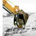 Amulet PowerClamp Excavator Progressive - Linkage Type Hydraulic Thumb - Amulet - Beacon Attachments