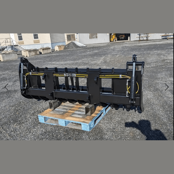 ANBO Grapple Rake 120 For Skid Steers and Tractors - ANBO Manufacturing - Beacon Attachments