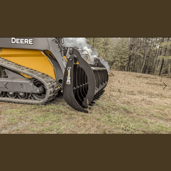 ANBO Grapple Rake 120 For Skid Steers and Tractors - ANBO Manufacturing - Beacon Attachments