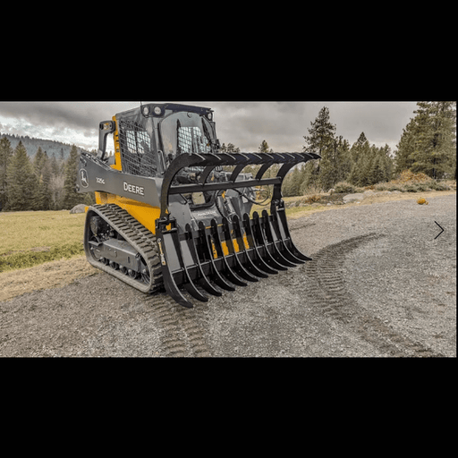 ANBO Grapple Rake 120 For Skid Steers and Tractors - ANBO Manufacturing - Beacon Attachments