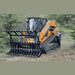 ANBO Grapple Rake 120 High Capacity For Skid Steers and Tractors - ANBO Manufacturing - Beacon Attachments