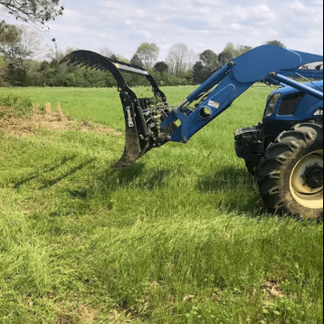 ANBO Grapple Rake 160 For Skid Steers and Tractors - ANBO Manufacturing - Beacon Attachments