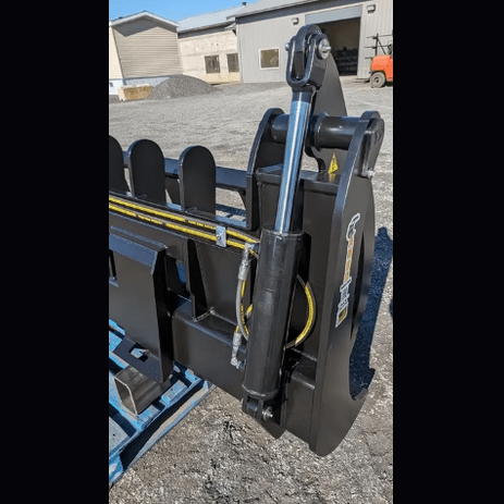 ANBO Grapple Rake 160 For Skid Steers and Tractors - ANBO Manufacturing - Beacon Attachments