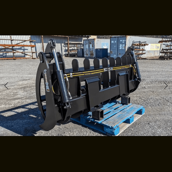 ANBO Grapple Rake 160 For Skid Steers and Tractors - ANBO Manufacturing - Beacon Attachments