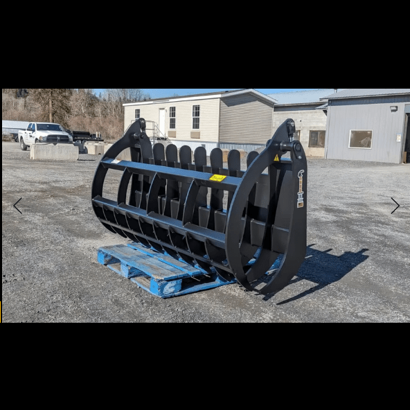 ANBO Grapple Rake 160 For Skid Steers and Tractors - ANBO Manufacturing - Beacon Attachments
