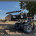 ANBO Grapple Rake 200 High Capacity For Skid Steers and Tractors - ANBO Manufacturing - Beacon Attachments