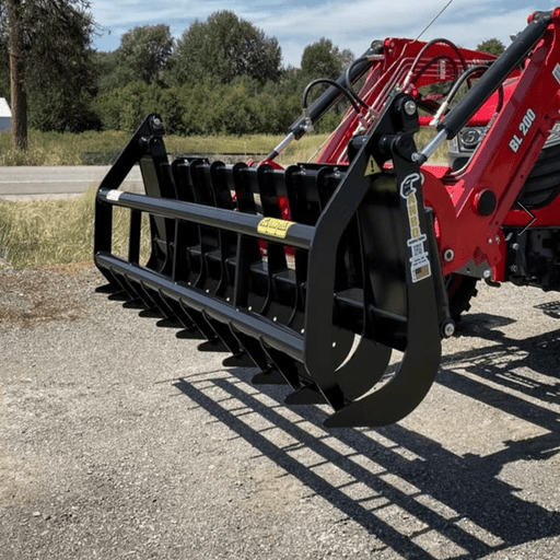 ANBO Grapple Rake 30 For Skid Steers and Tractors - ANBO Manufacturing - Beacon Attachments