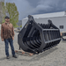 ANBO Grapple Rake 300 For Skid Steers and Tractors - ANBO Manufacturing - Beacon Attachments