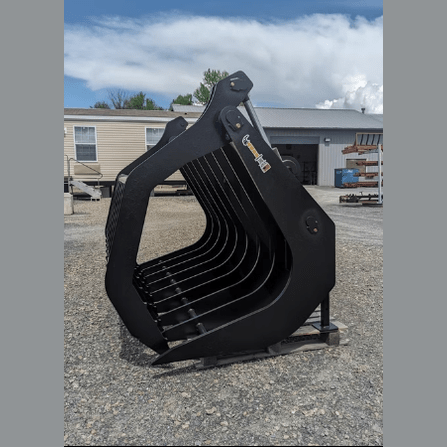 ANBO Grapple Rake 300 For Skid Steers and Tractors - ANBO Manufacturing - Beacon Attachments