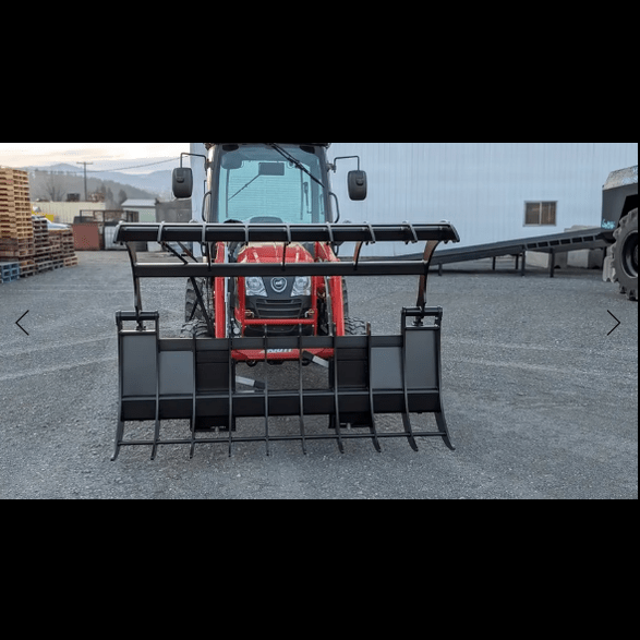 ANBO Grapple Rake 75 For Skid Steers and Tractors - ANBO Manufacturing - Beacon Attachments