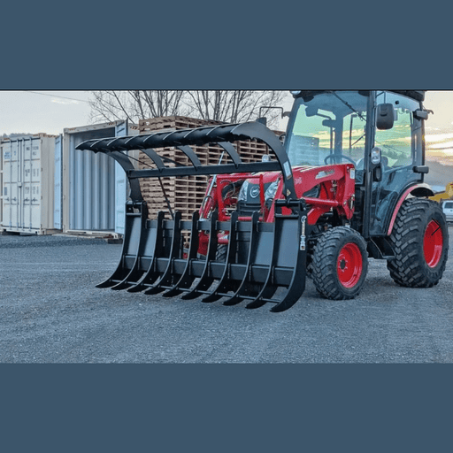 ANBO Grapple Rake 75 For Skid Steers and Tractors - ANBO Manufacturing - Beacon Attachments