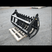 ANBO Grapple Rake 75 High Capacity For Skid Steers and Tractors - ANBO Manufacturing - Beacon Attachments