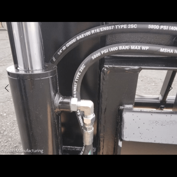 ANBO Grapple Rake Sub - Compact For Compact Tractors - ANBO Manufacturing - Beacon Attachments