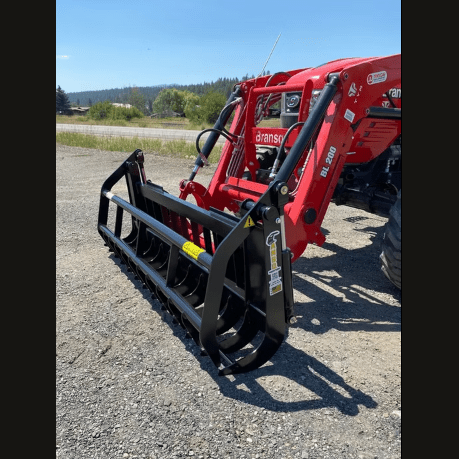 ANBO Grapple Rake Sub - Compact For Compact Tractors - ANBO Manufacturing - Beacon Attachments