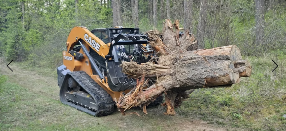 ANBO Grapple Rake 120 High Capacity For Skid Steers and Tractors