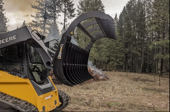 ANBO Grapple Rake 120 For Skid Steers and Tractors
