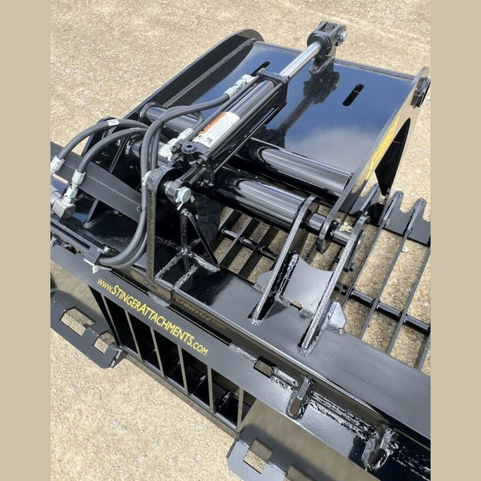Stinger Attachments 48″ Rock Grapple Bucket (ROGSG) For Skid Steers - Stinger Attachments - Beacon Attachments