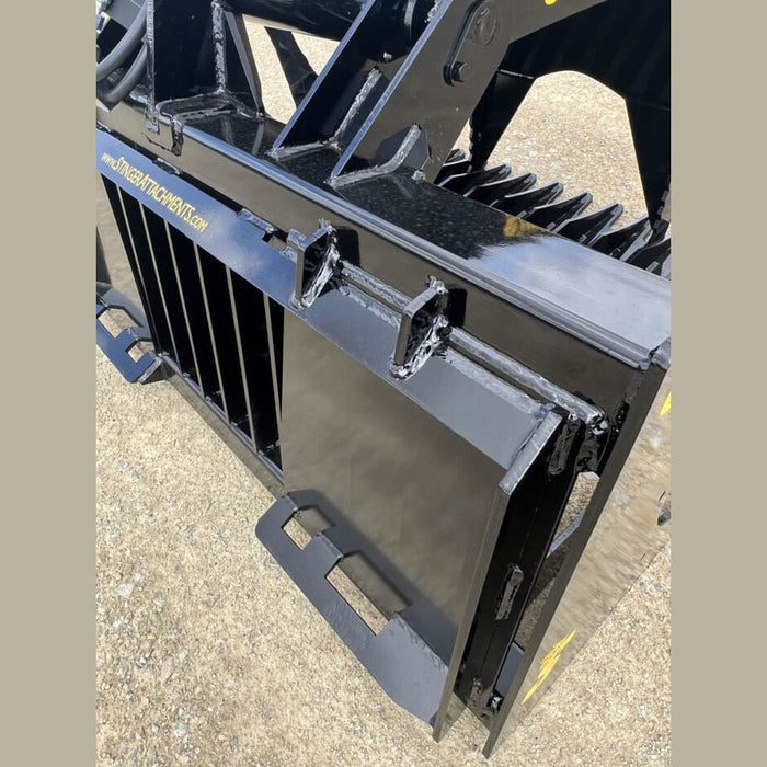 Stinger Attachments 48″ Rock Grapple Bucket (ROGSG) For Skid Steers - Stinger Attachments - Beacon Attachments