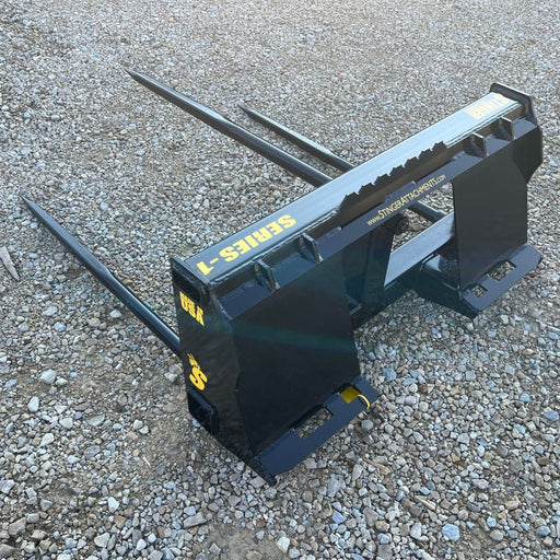 Stinger Attachments Bale Spear – Series 1 (BS1) For Skid Steers - Stinger Attachments - Beacon Attachments