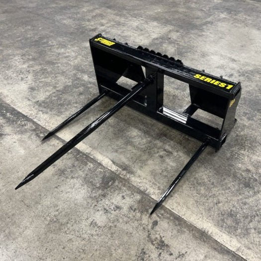 Stinger Attachments Bale Spear – Series 1 Standard For Skid Steers - Stinger Attachments - Beacon Attachments