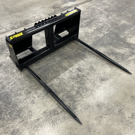 Stinger Attachments Bale Spear – Series 2 (BS2) For Skid Steers and Tractors - Stinger Attachments - Beacon Attachments
