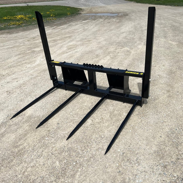 Stinger Attachments Bale Spear – Series 4 (BS4) Large Square Bale Mover For Skid Steers - Stinger Attachments - Beacon Attachments