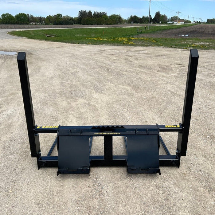 Stinger Attachments Bale Spear – Series 4 (BS4) Large Square Bale Mover For Skid Steers - Stinger Attachments - Beacon Attachments