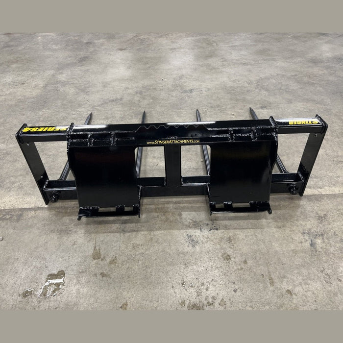 Stinger Attachments Bale Spear – Series 4 (BS4) Large Square Bale Mover For Skid Steers - Stinger Attachments - Beacon Attachments