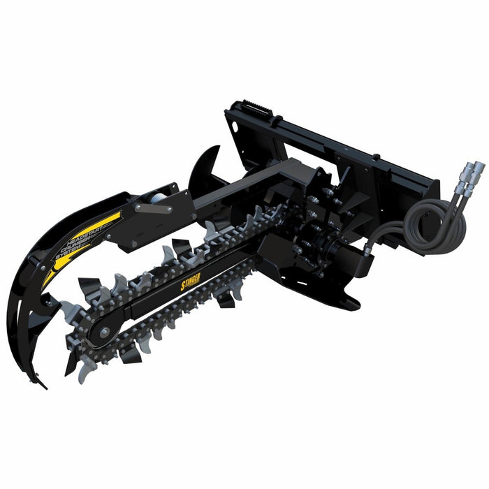 Stinger Attachments Bigfoot 900 Trencher For Skid Steers - Stinger Attachments - Beacon Attachments