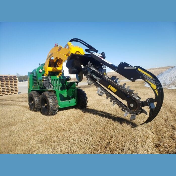 Stinger Attachments Bigfoot 900 Trencher For Skid Steers - Stinger Attachments - Beacon Attachments