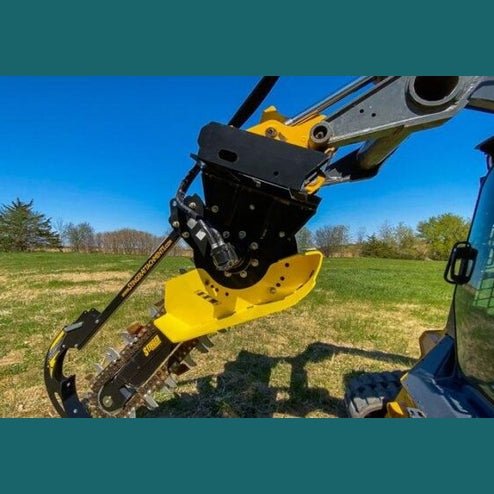 Stinger Attachments Bigfoot XD Trencher For Skid Steers - Stinger Attachments - Beacon Attachments