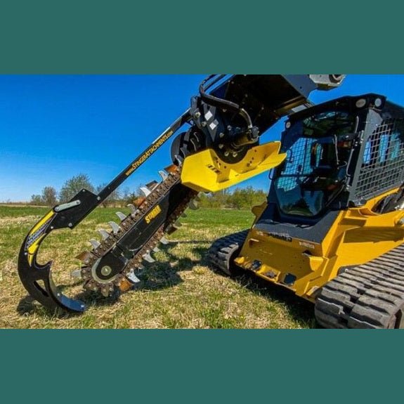 Stinger Attachments Bigfoot XD Trencher For Skid Steers - Stinger Attachments - Beacon Attachments