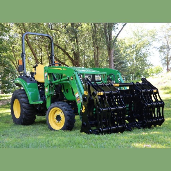 Stinger Attachments Compact Clam Grapple For Skid Steers & Compact Tractors - Stinger Attachments - Beacon Attachments