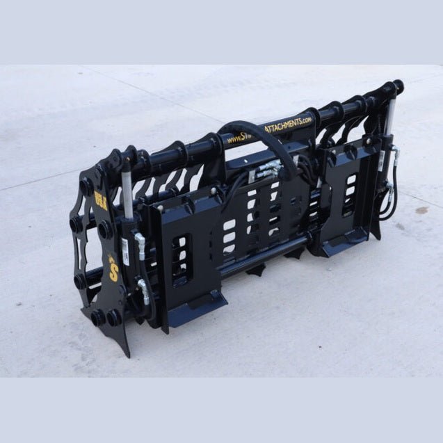 Stinger Attachments Compact Clam Grapple For Skid Steers & Compact Tractors - Stinger Attachments - Beacon Attachments