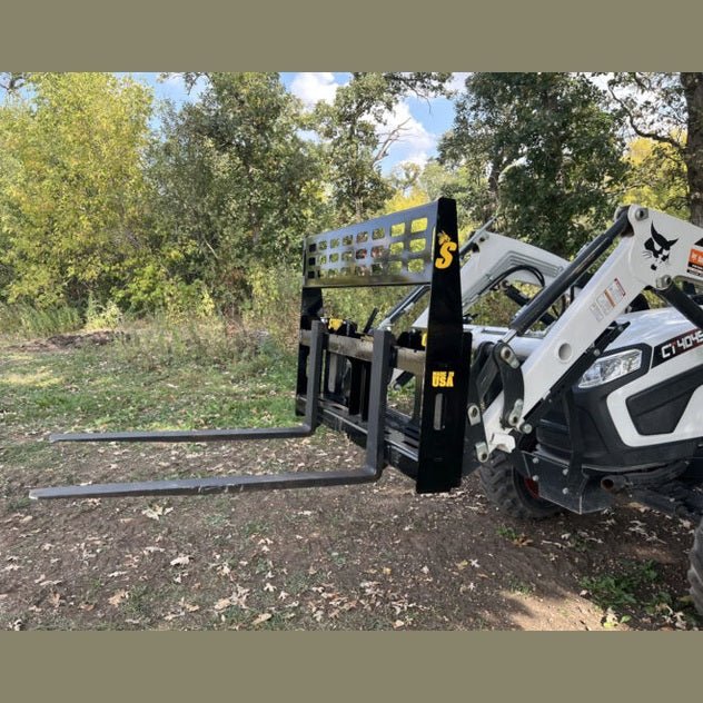 Stinger Attachments Compact Pallet Fork For Skid Steers & Compact Tractors - Stinger Attachments - Beacon Attachments