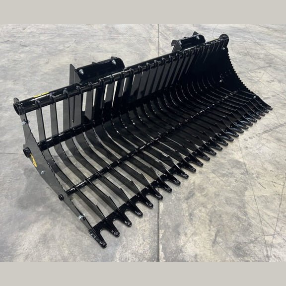 Stinger Attachments Compact Rock Bucket (CRK) For Skid Steers & Compact Tractors - Stinger Attachments - Beacon Attachments