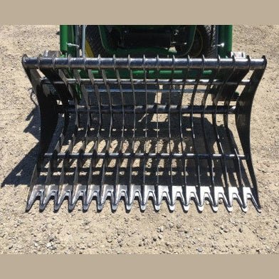 Stinger Attachments Compact Rock Bucket (CRK) For Skid Steers & Compact Tractors - Stinger Attachments - Beacon Attachments