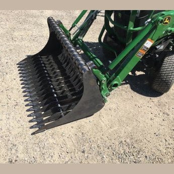 Stinger Attachments Compact Rock Bucket (CRK) For Skid Steers & Compact Tractors - Stinger Attachments - Beacon Attachments